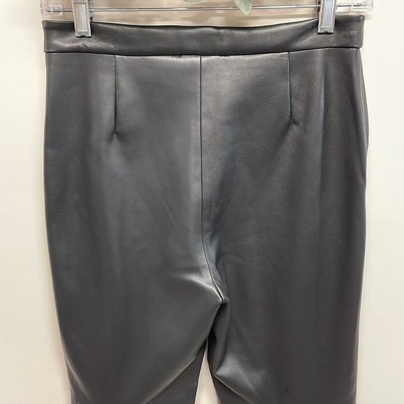NWT Truth by Republic Black Faux Leather High Rise Pants 6P - Picture 5 of 15